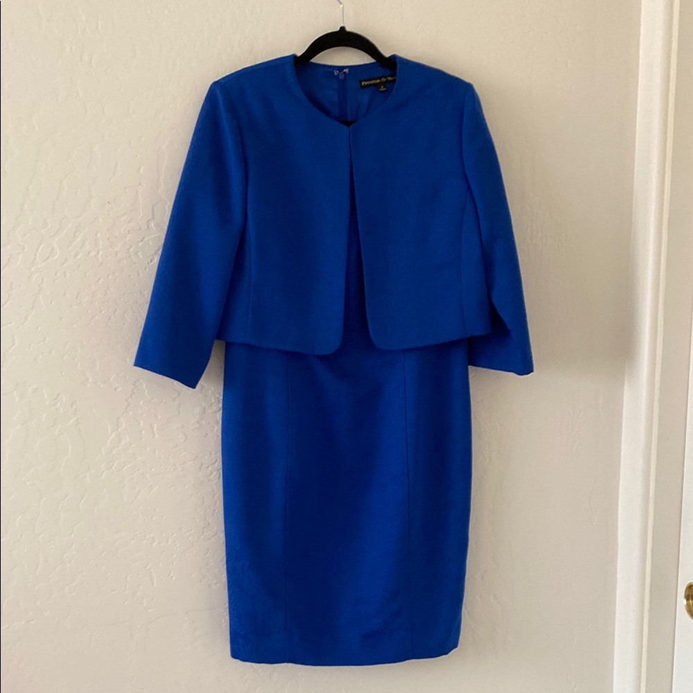 Preston and York Sleeveless Dress and Jacket